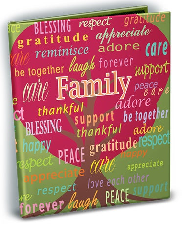 Family Theme Mini Photo Album for 4" x 6" Prints