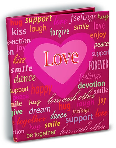 Love Theme Mini Photo Album for 4" x 6" Prints