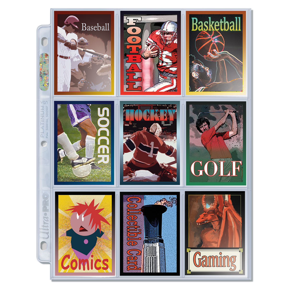 Platinum Series Pocket Pages (100ct) for Cards and Photos