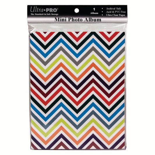 Chevron Rainbow Mini Photo Album for 4" x 6" Prints