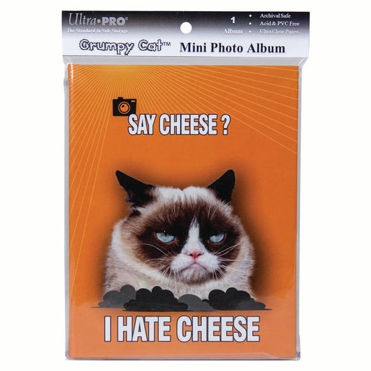 Grumpy Cat Say Cheese Mini Photo Album for 4" x 6" Prints with Sticker Sheets