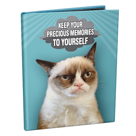 Grumpy Cat Memories Mini Photo Album for 4" x 6" Prints with Sticker Sheets